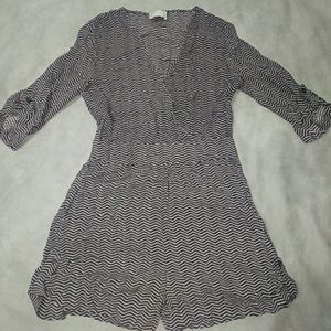 3/$10 Alythea 3/4 Sleeve Romper w/Pockets
